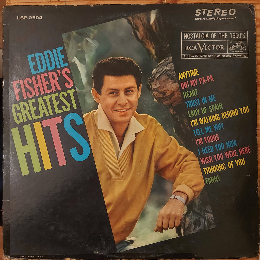 Eddie Fisher – Eddie Fisher's Greatest Hits (Used Vinyl - VG)