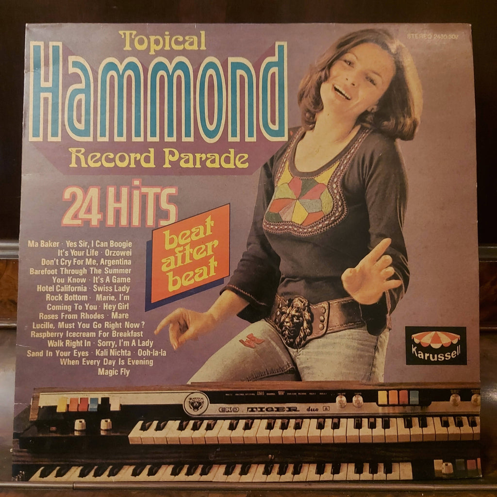 Ted Weber – Die Große Aktuelle Hammond Schlagerparade (Used Vinyl - VG+)