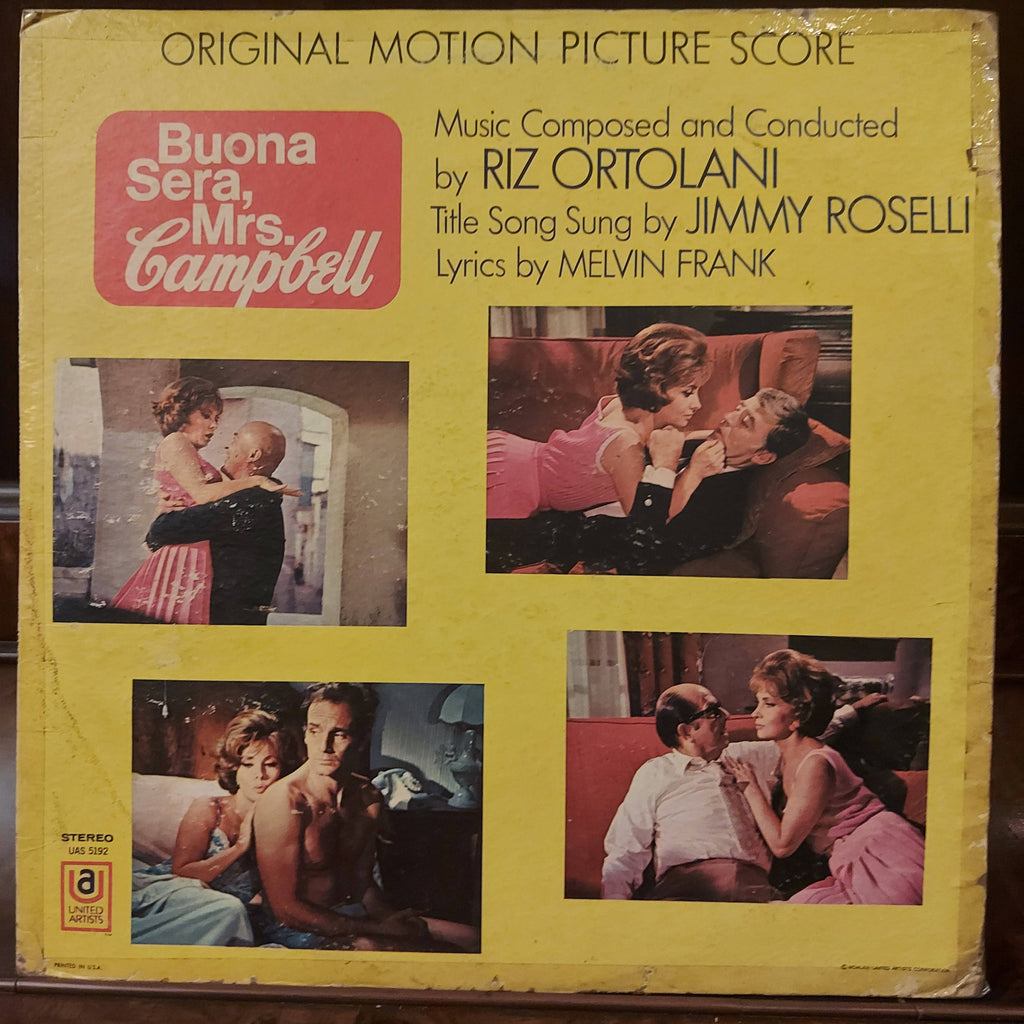 Riz Ortolani – Buona Sera, Mrs. Campbell (Original Motion Picture Score) (Used Vinyl - G)