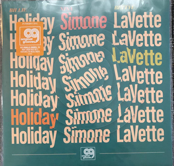 BILLIE HOLIDAY HER ORCHESTRA NINA SIMONE BETTYE L-ORIGINAL GROOVES BILLIE HOLIDAY NINA SIMONE BETTYE LAVETTE (Arrives in 4 days )