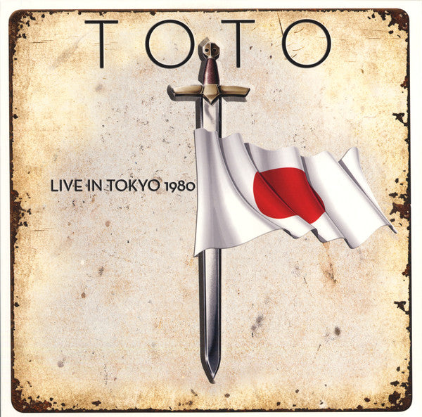 TOTO-LIVE IN TOKYO 1980 - COLOURED LP (Arrives in 4 days )