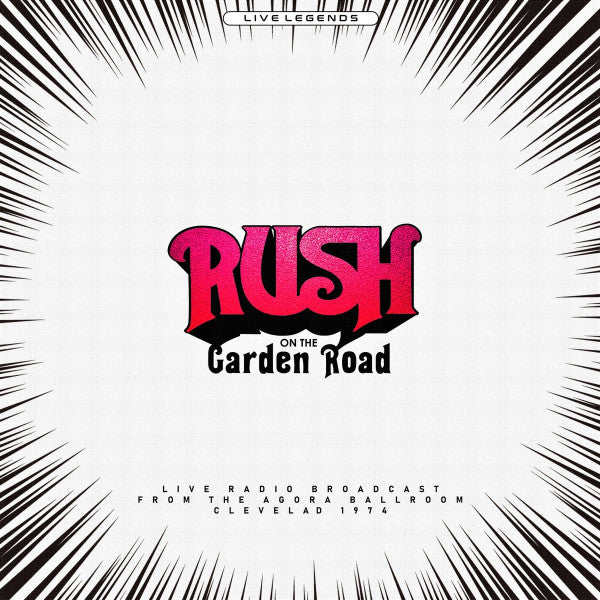 RUSH-ON THE GARDEN ROAD - LP