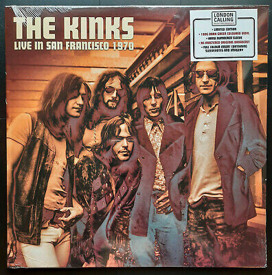 The Kinks – Live In San Francisco 1970 (Colored LP) (Arrives in 4 Days)