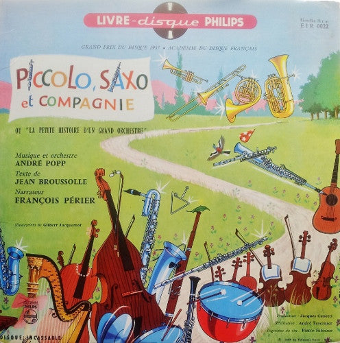 ANDRE POPP ET SON ORCHESTRE FRANCOIS PERIER-PICCOLO SAXO ET COMPAGNIE OU LA PETITE HISTOIRE DUN GRAND ORCHESTRE (Arrives in 4 days )