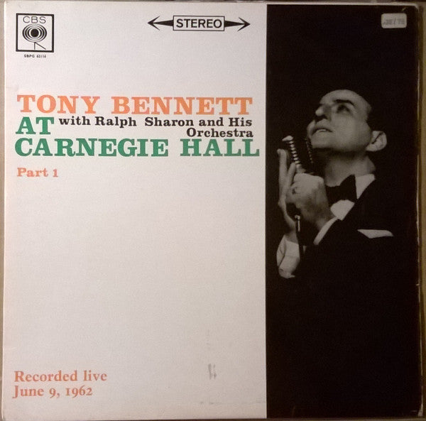 TONY BENNETT-TONY BENNETT AT CARNEGIE HALL (Arrives in 4 Days)