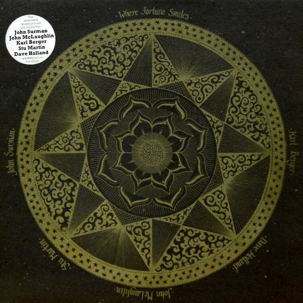 JOHN MCLAUGHLIN & JOHN SURMAN-WHERE FORTUNE SMILES - COLOURED LP (Arrives in 4 Days)