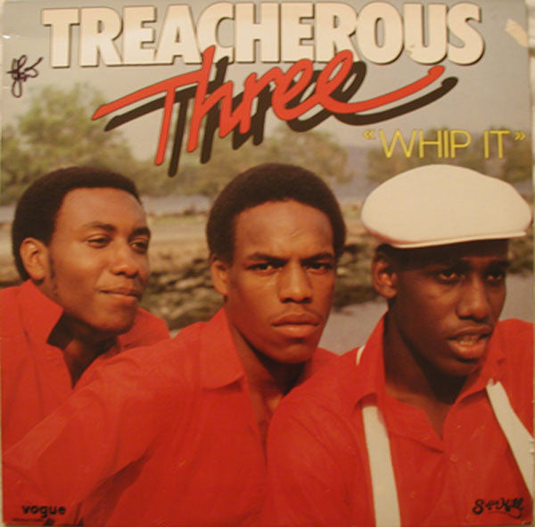 TREACHEROUS THREE-WHIP IT - COLOURED LP (Arrives in 4 days )