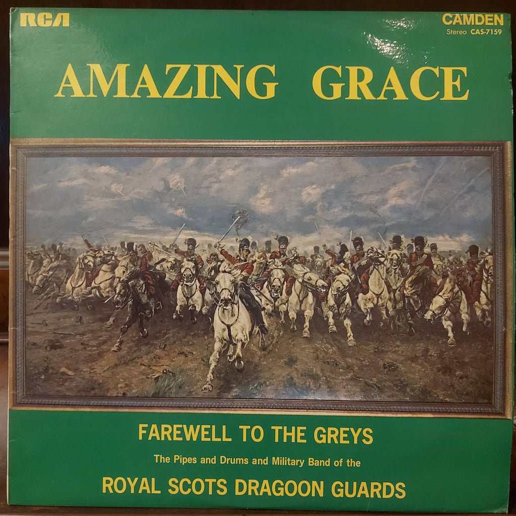 The Pipes And Drums* And Military Band Of The Royal Scots Dragoon Guards* – Amazing Grace (Farewell To The Greys) (Used Vinyl - G)