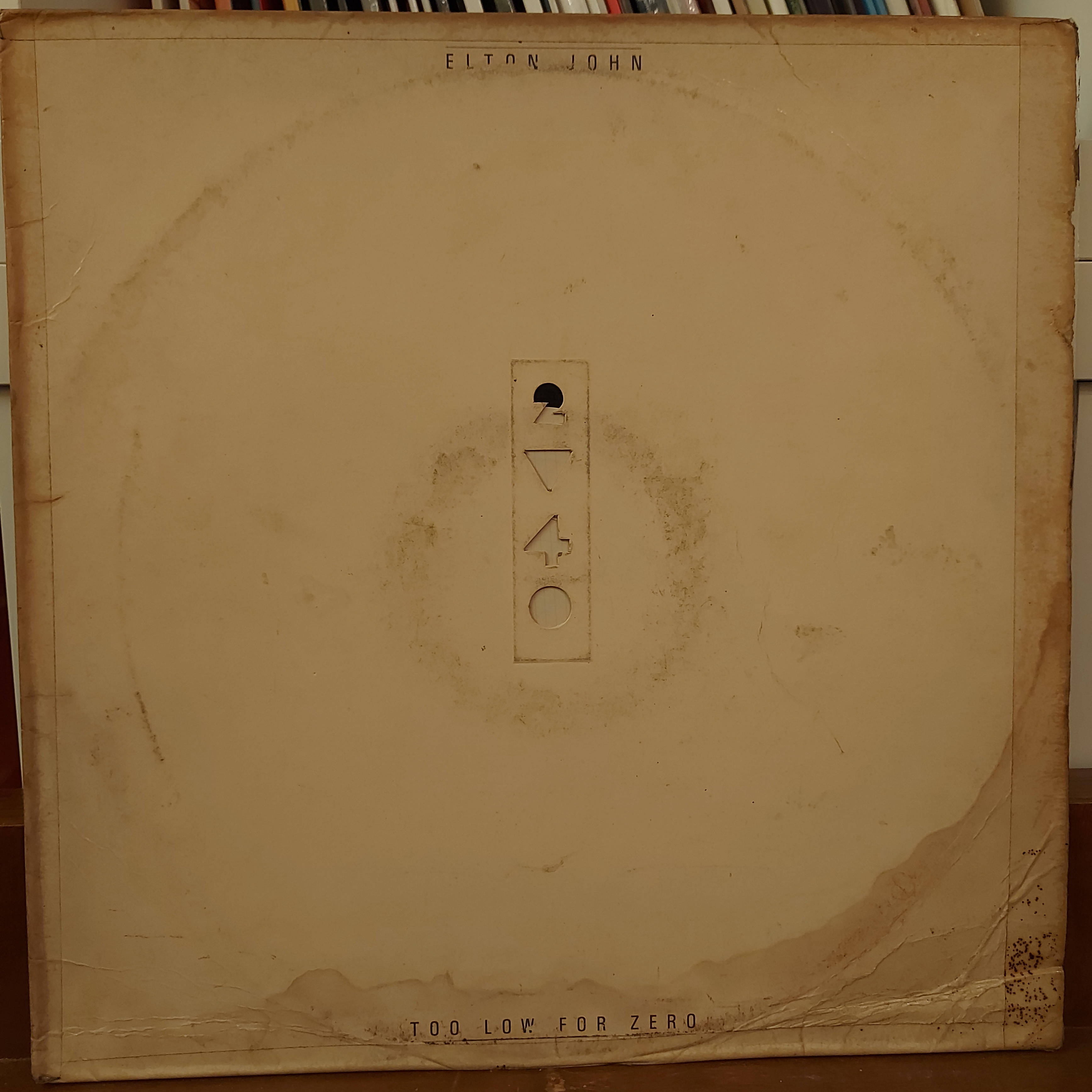 Elton John – Too Low For Zero (Arrives in 4 days)