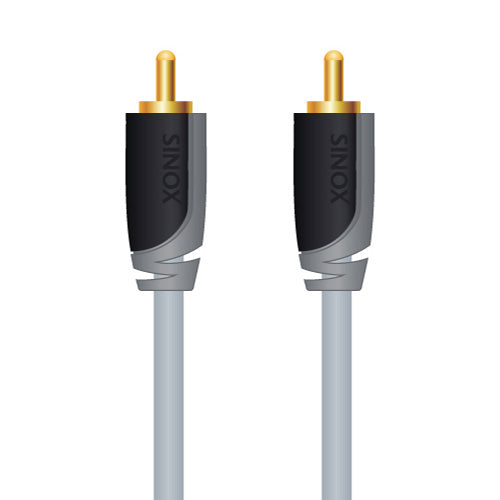 Sinox - Digital Coax Audio Cable/Subwoofer Cable - 2M