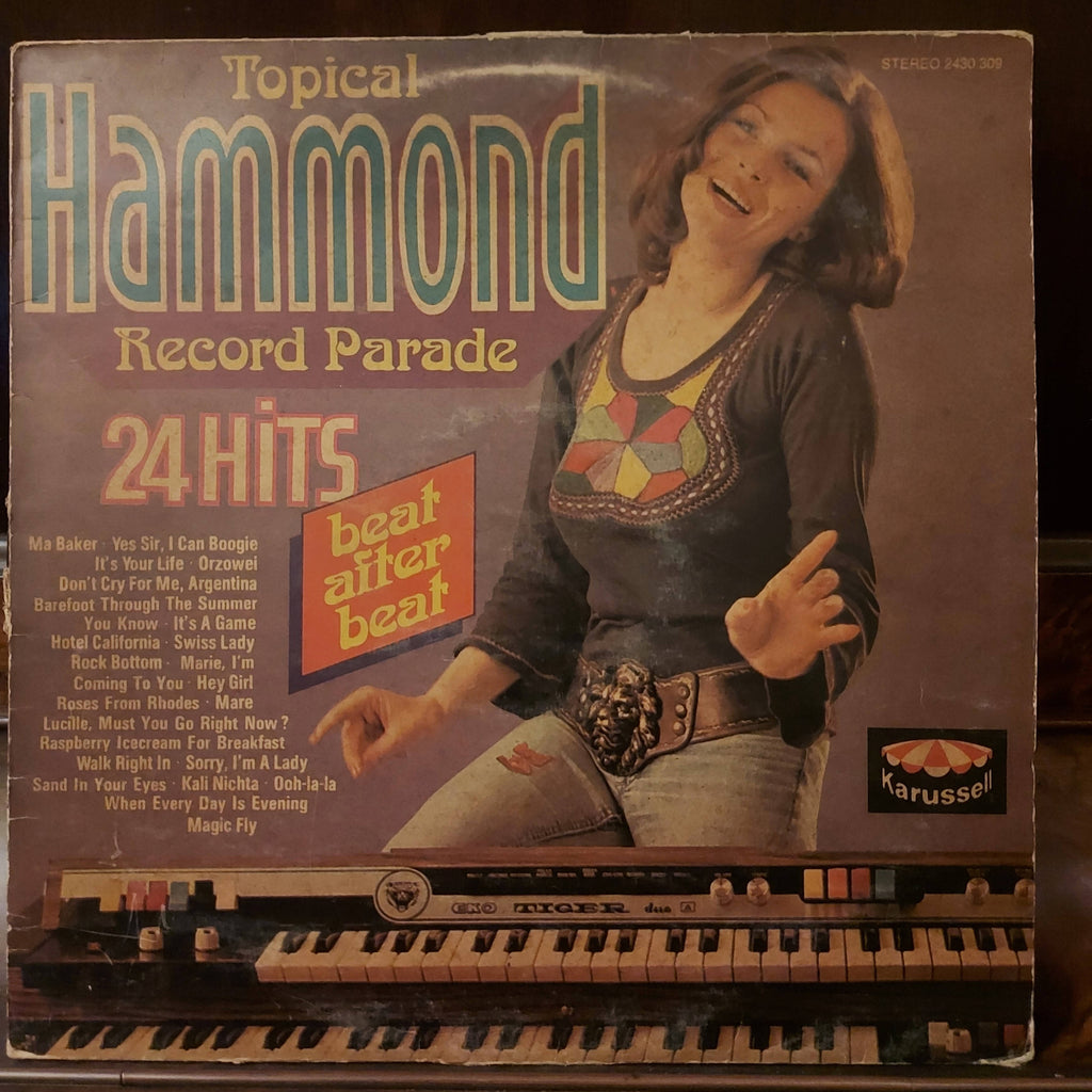 Ted Weber – Die Große Aktuelle Hammond Schlagerparade (Used Vinyl - G)