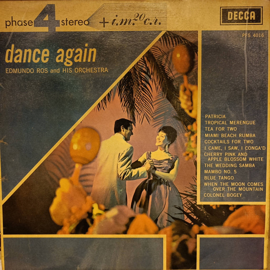 Edmundo Ros And His Orchestra – Dance Again (Used Vinyl - VG)