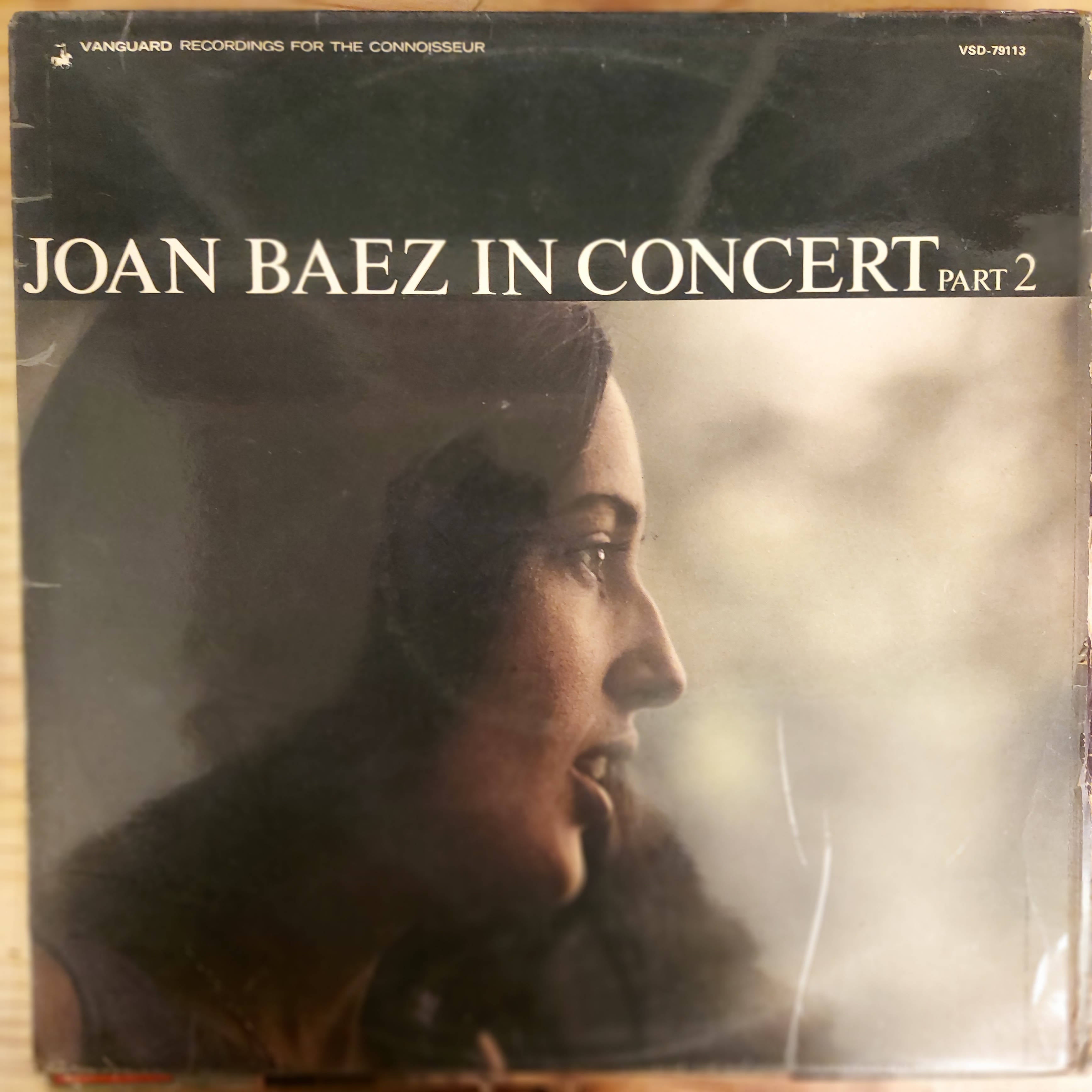Joan Baez – In Concert Part 2 (Used Vinyl - VG)