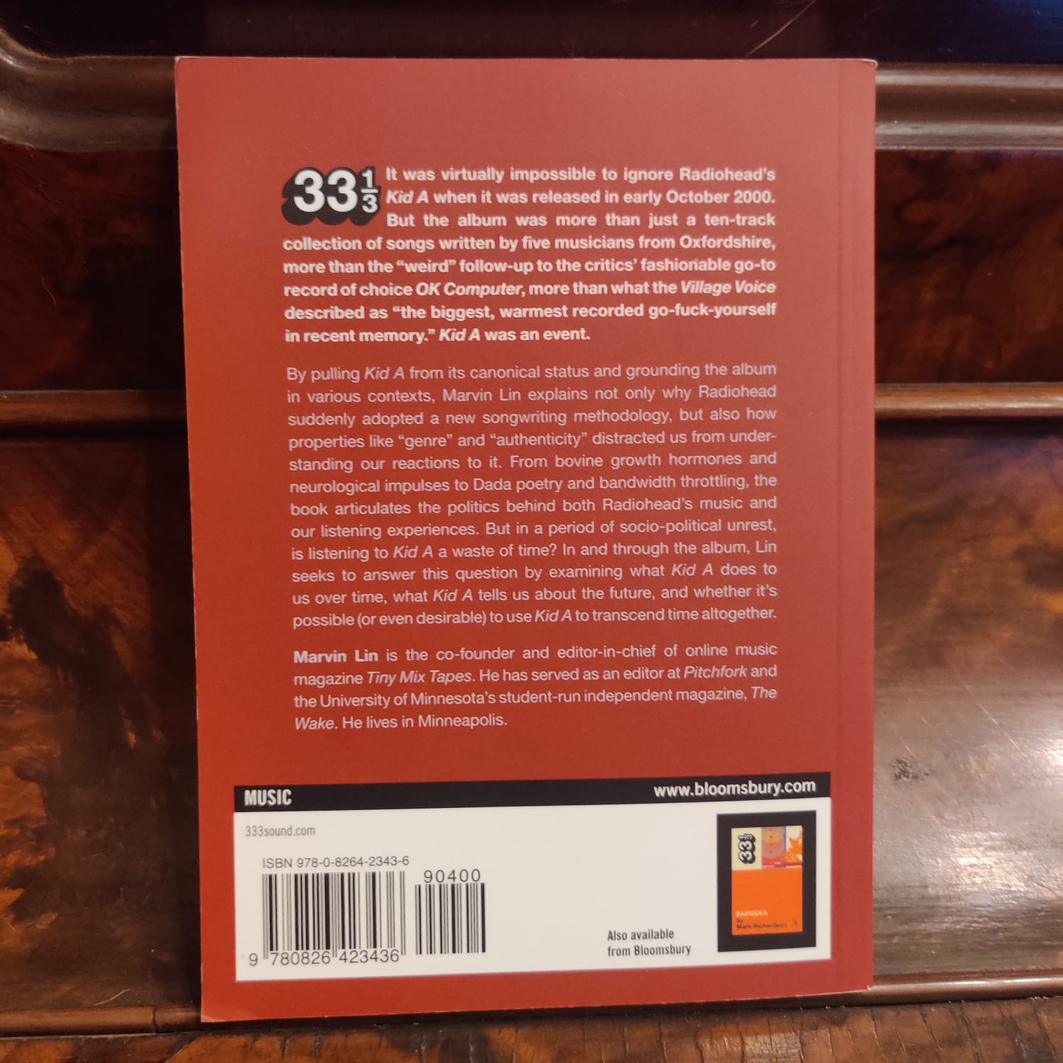 Radiohead - 33 1/3 - Kid A (Book)