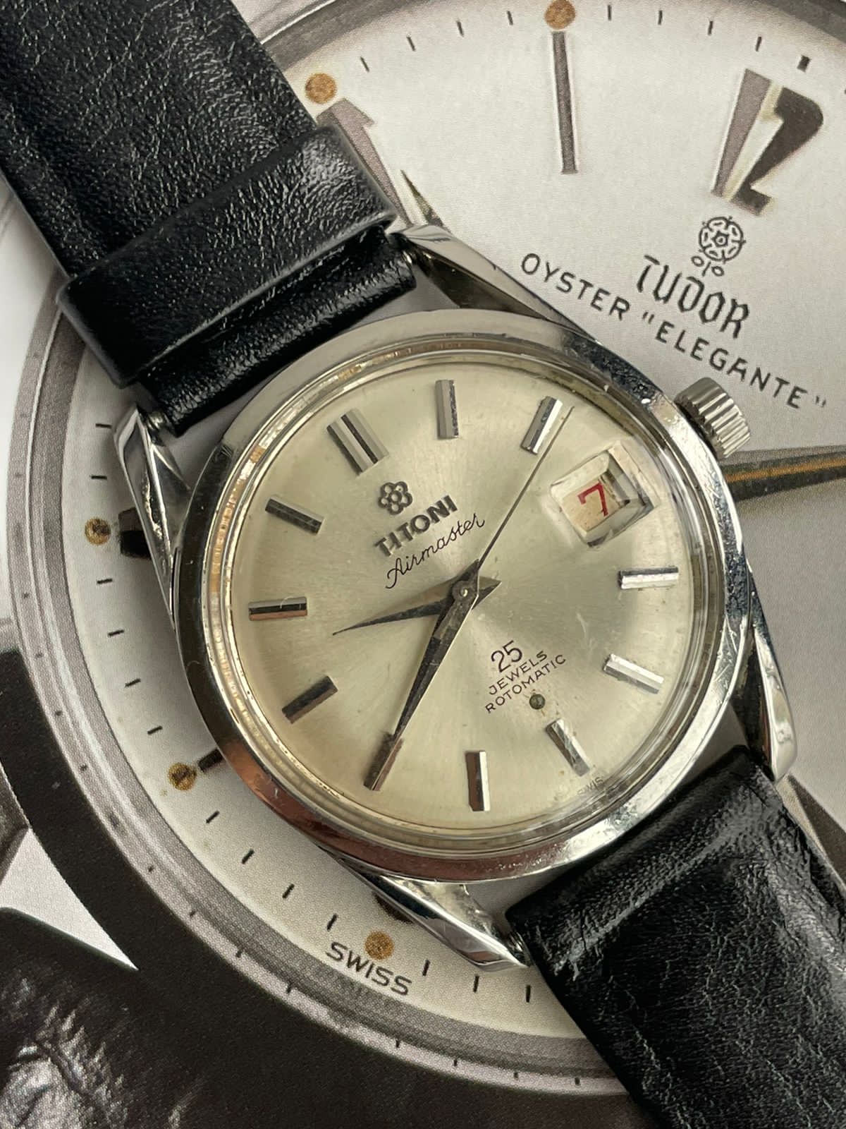 Titoni - Airmaster (1960's) Dress watch Bomber lugs