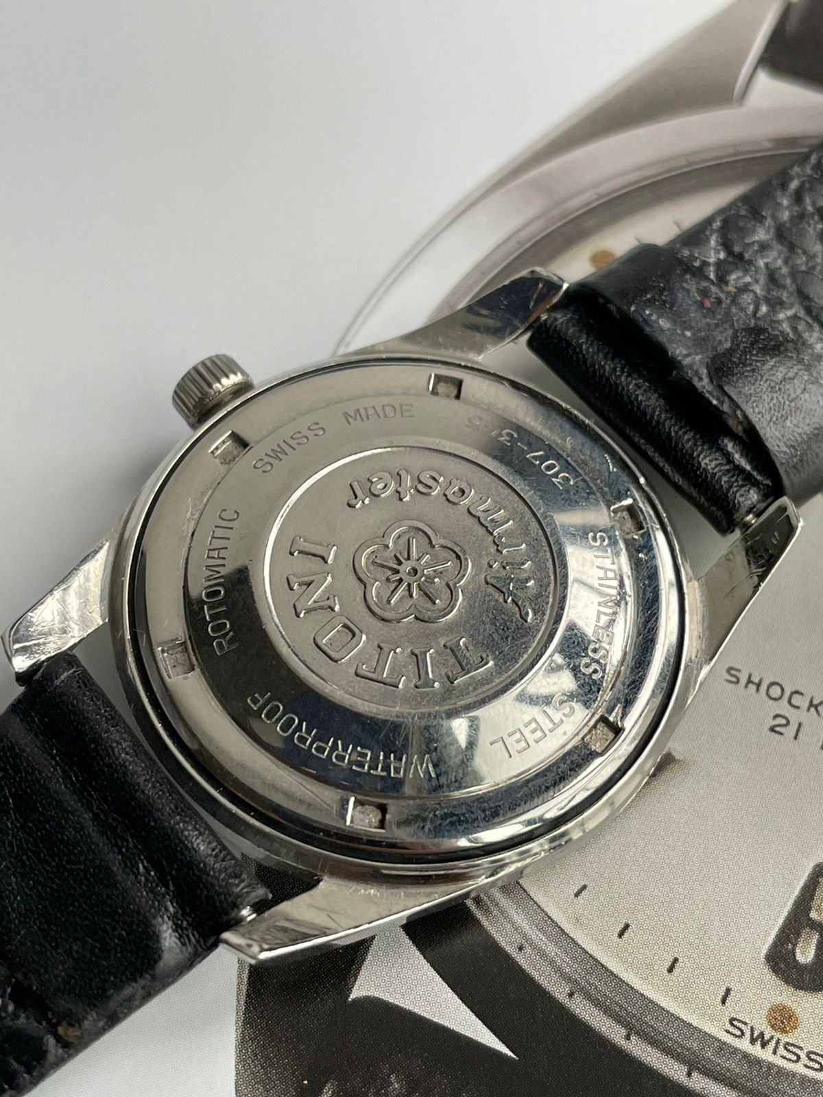 Titoni - Airmaster (1960's) Dress watch Bomber lugs