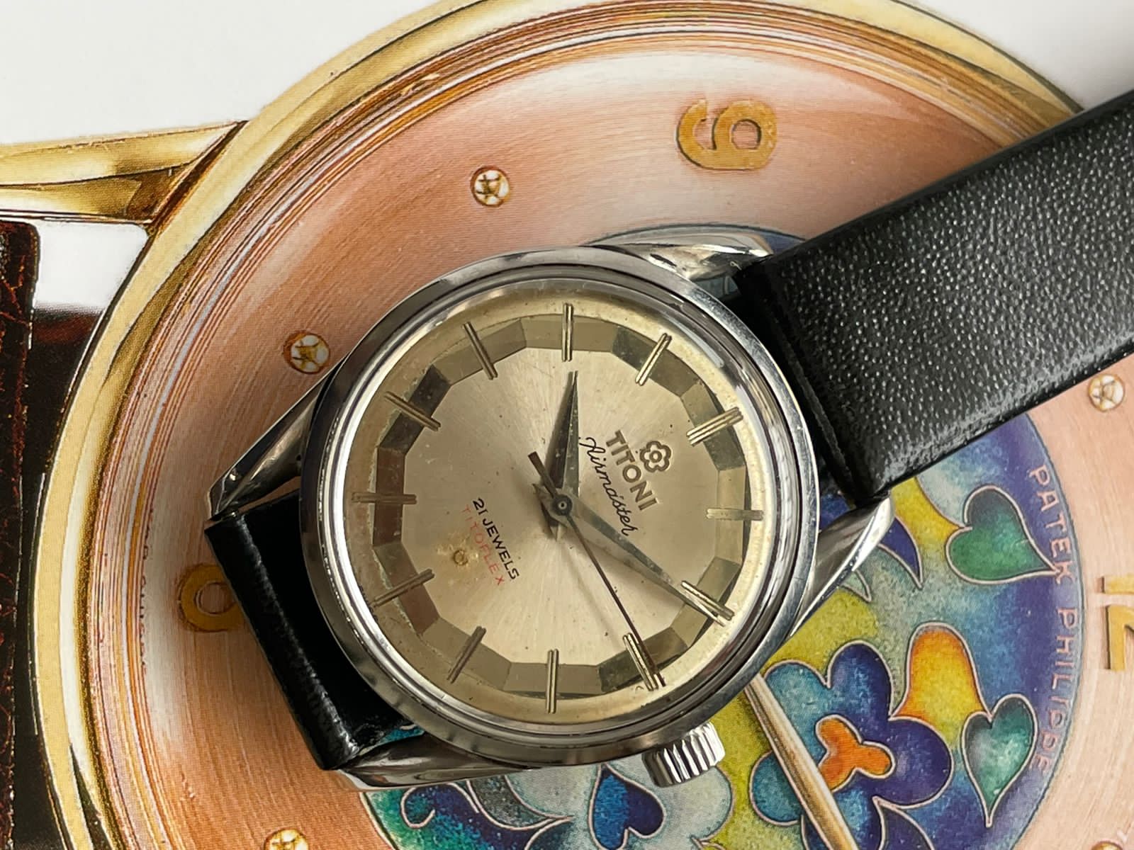 Titoni - Airmaster (Ladies) (1960's) Elegant Dress watch Bomber lugs