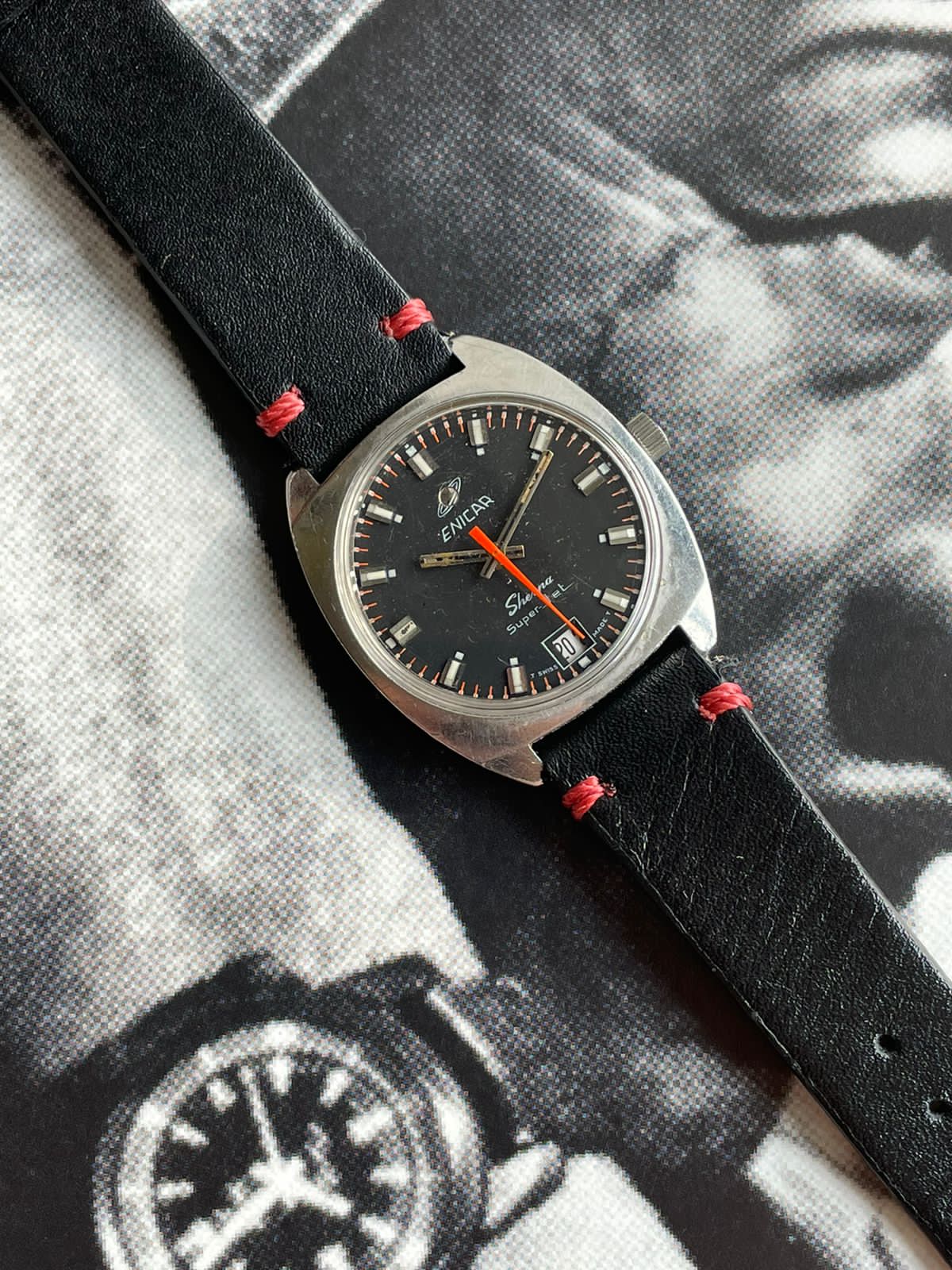 Enicar - Sherpa Super Jet (1970’s) (Crown Signed)
