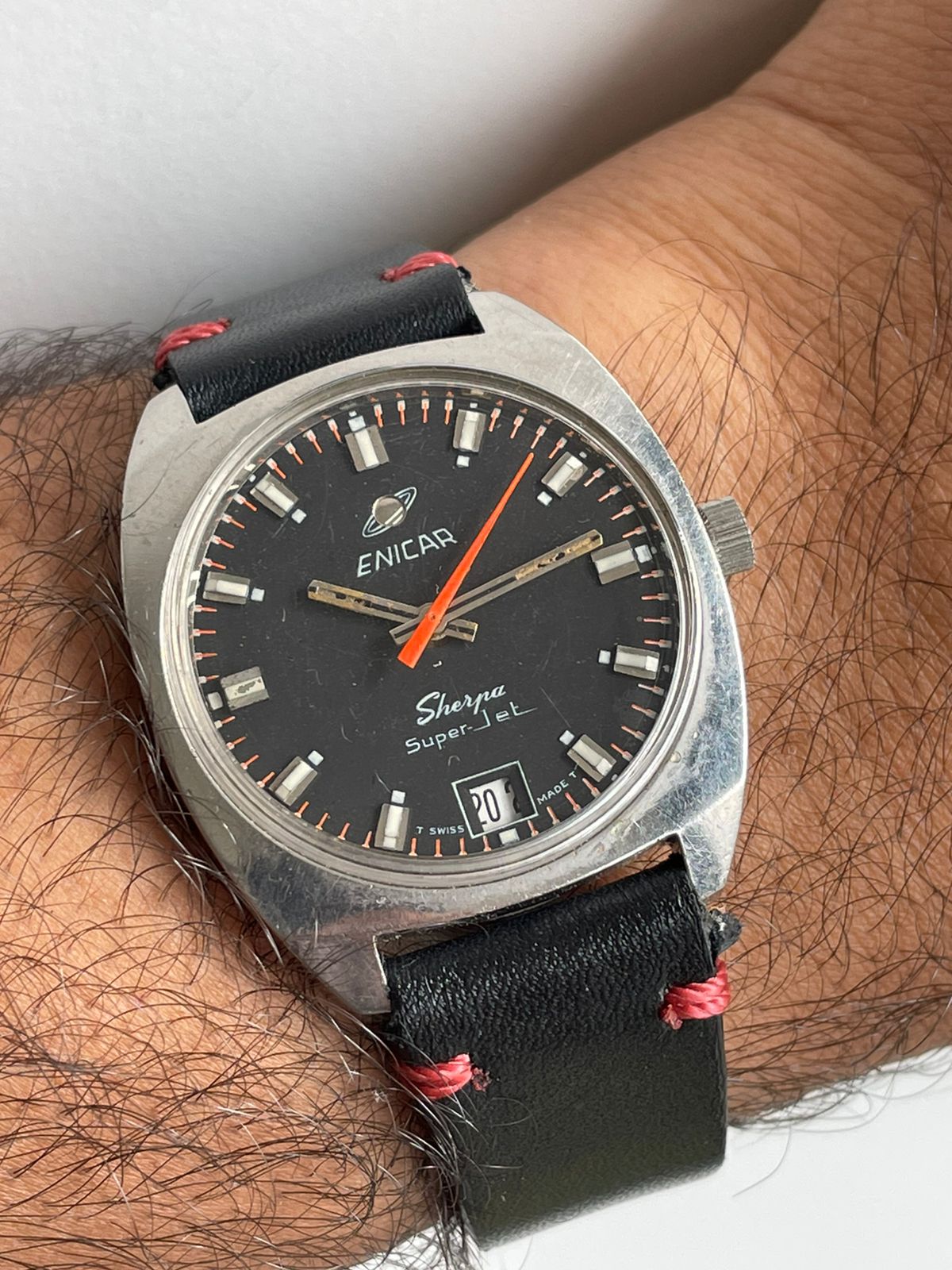 Enicar - Sherpa Super Jet (1970’s) (Crown Signed)