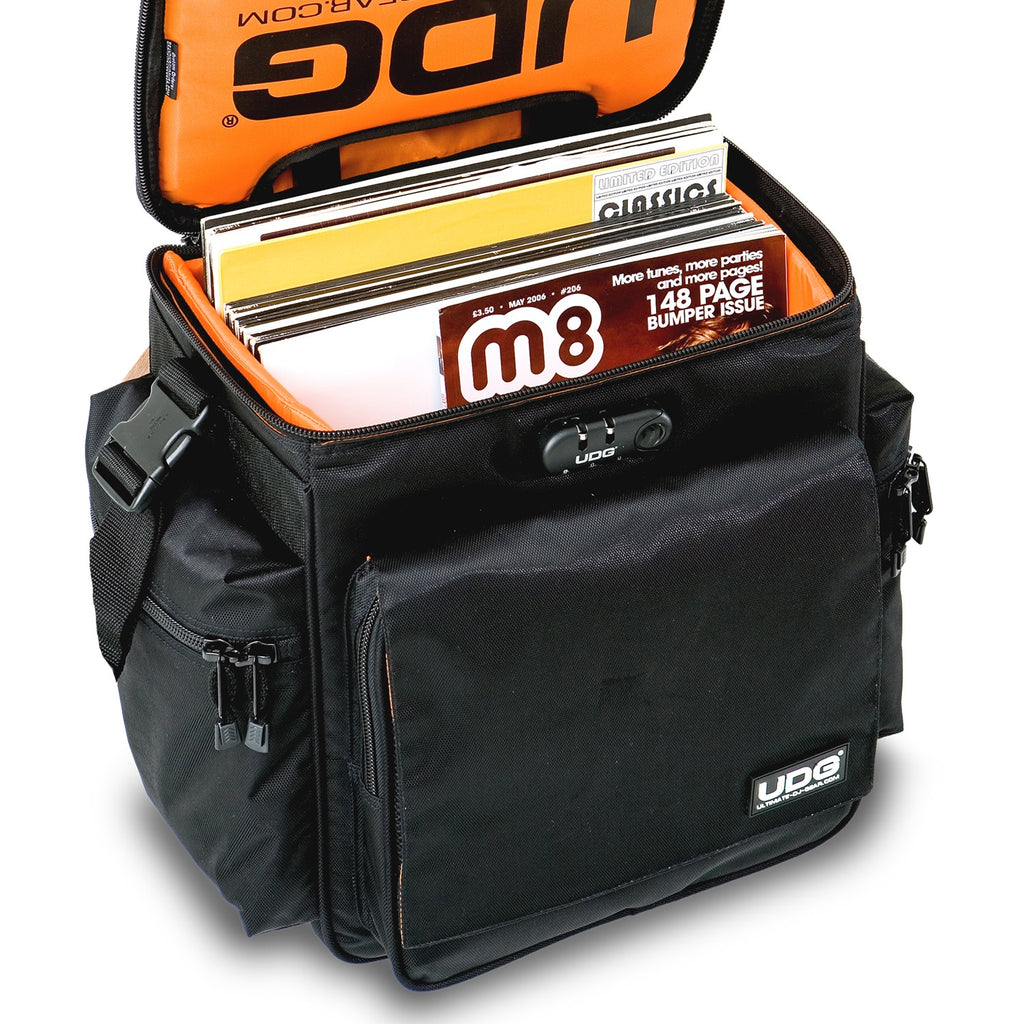 UDG Ultimate Sling Bag Trolley Deluxe Black, Orange Inside MK2