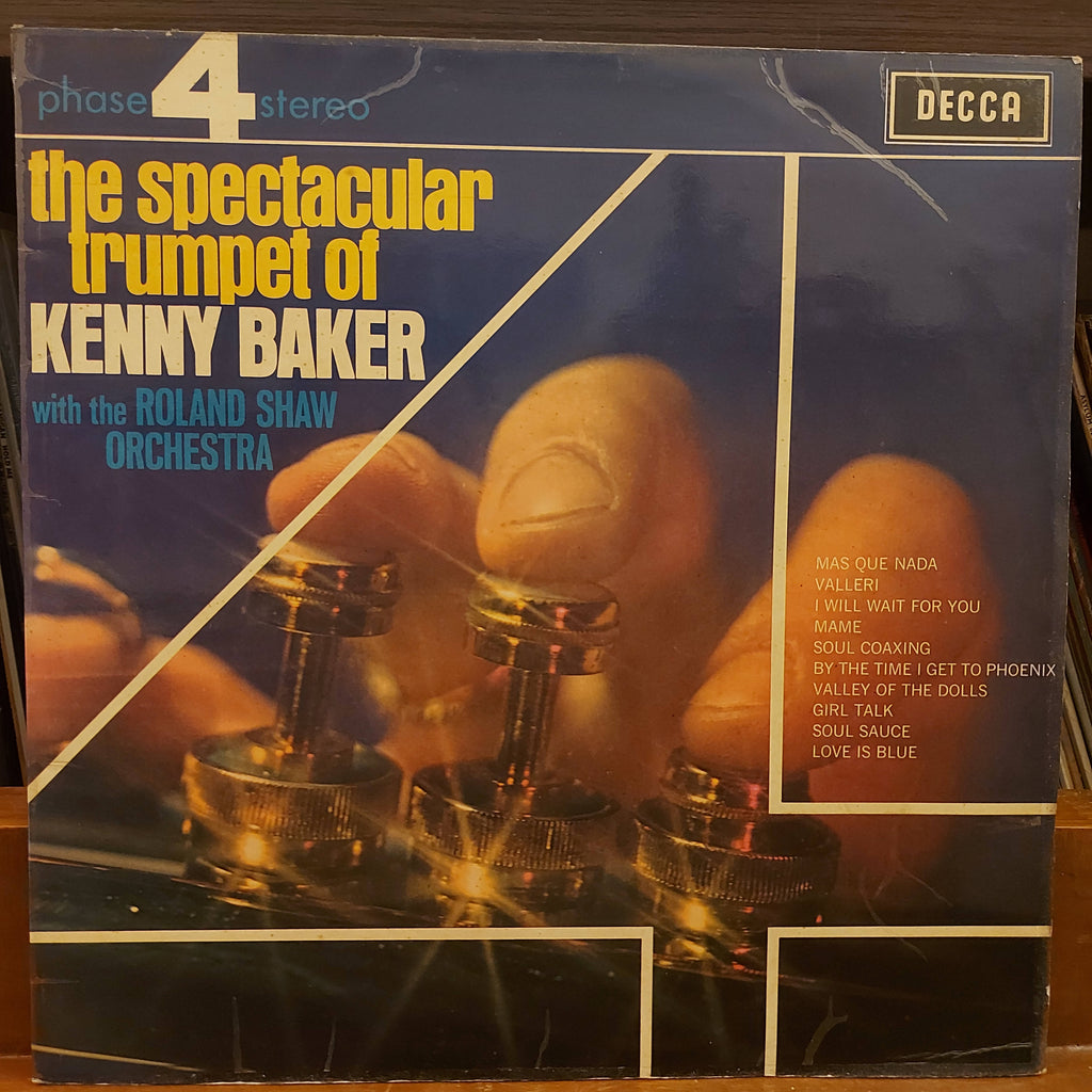 Kenny Baker With The Roland Shaw Orchestra – The Spectacular Trumpet Of Kenny Baker (Used Vinyl - G)