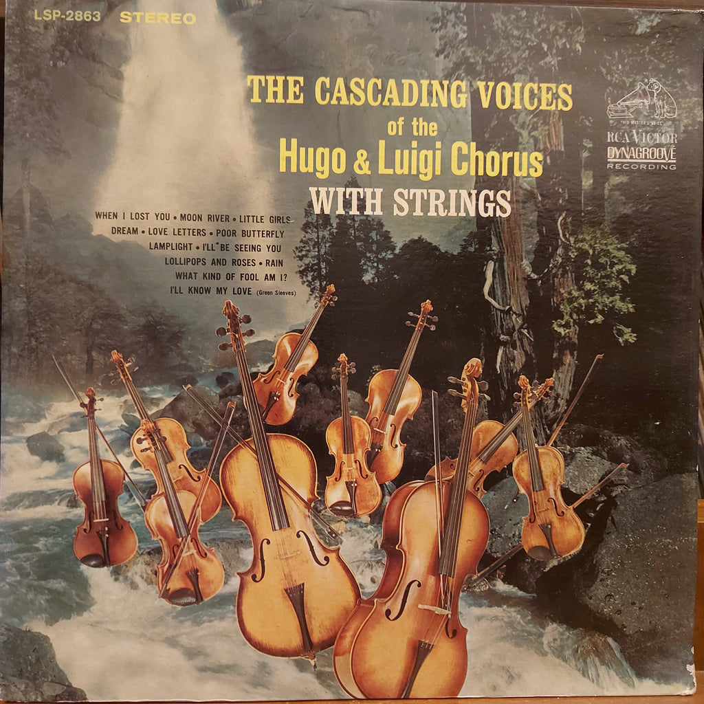 Hugo & Luigi Chorus – The Cascading Voices Of The Hugo & Luigi Chorus With Strings (Used Vinyl - VG)