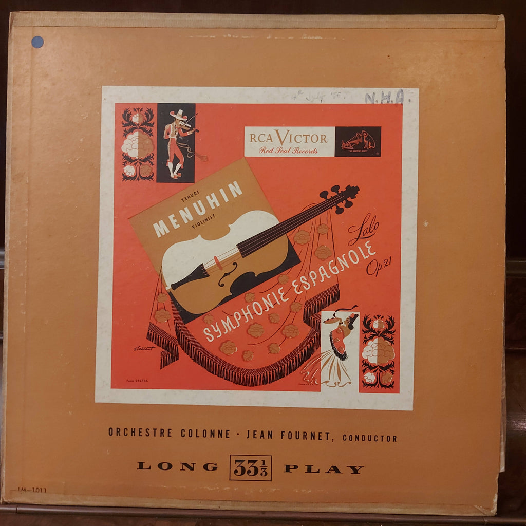 Lalo, Yehudi Menuhin – Symphonie Espagnole Op. 21 (Used Vinyl - VG)