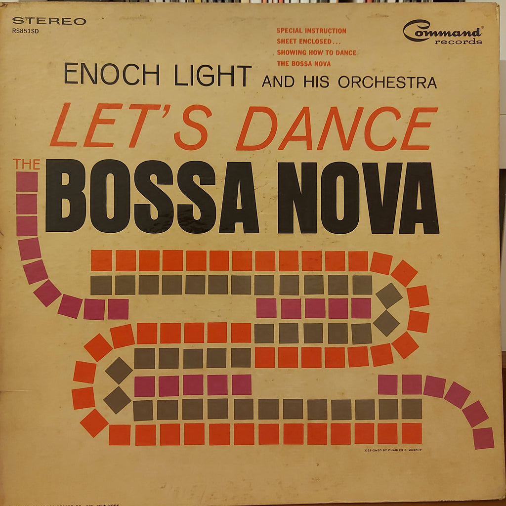 Enoch Light And His Orchestra – Let's Dance The Bossa Nova (Used Vinyl - G)