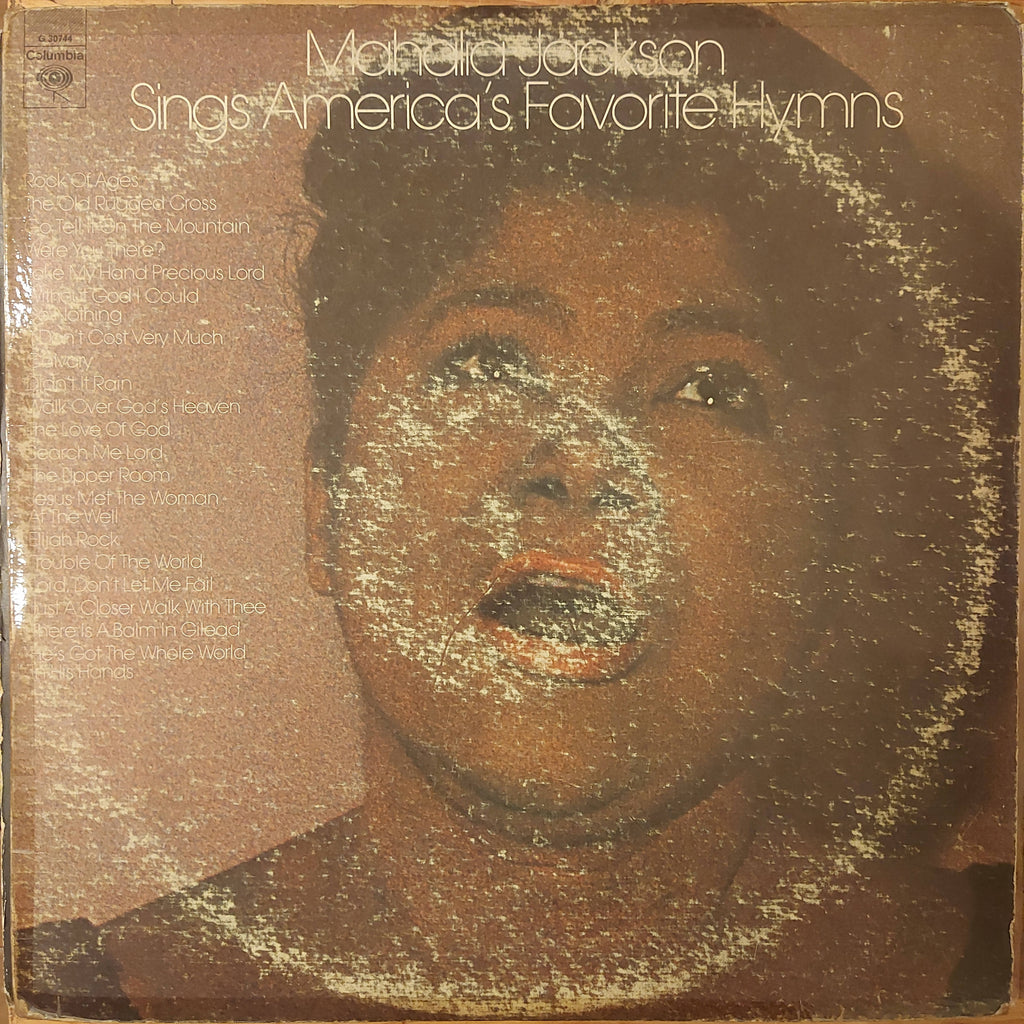 Mahalia Jackson – Mahalia Jackson Sings America's Favorite Hymns (Used Vinyl - G)