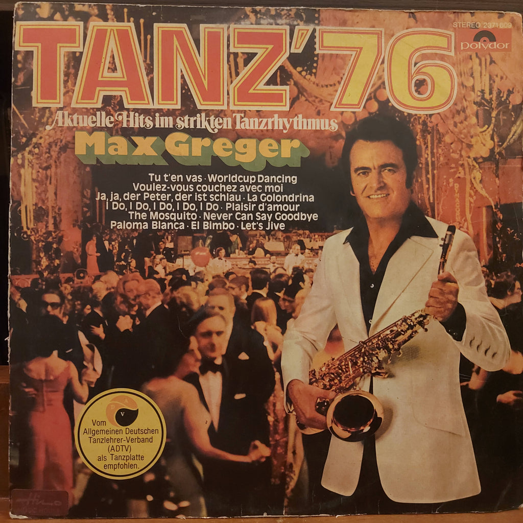 Max Greger – Tanz '76 (Used Vinyl - VG)