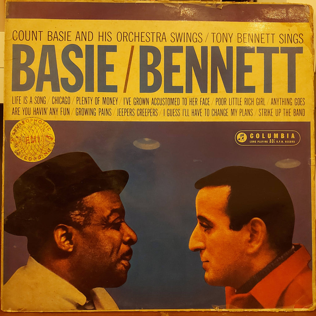Basie / Bennett – Count Basie Swings / Tony Bennett Sings (Used Vinyl - VG)