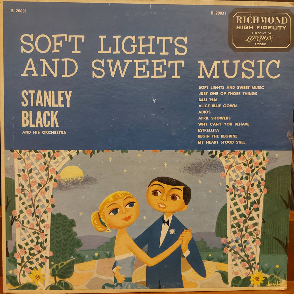 Stanley Black And His Orchestra – Soft Lights And Sweet Music (Used Vinyl - G)