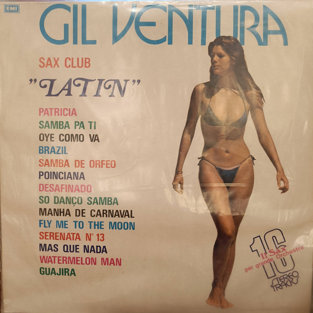 Gil Ventura – Sax Club Number 8 "Latin" (Used Vinyl - VG) JS