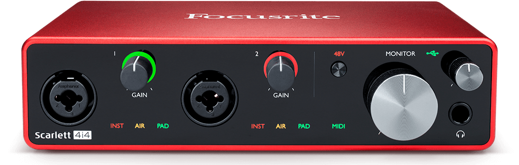 Focusrite - Scarlett 4i4 (Generation 3)