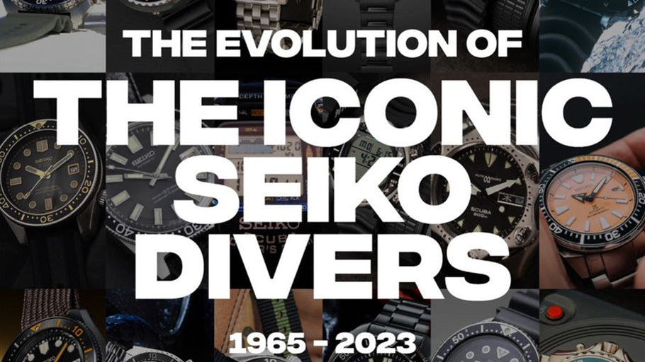 The Evolution of The Iconic Seiko Divers 1965 - 2023