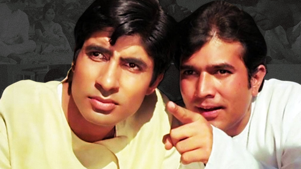 Amitabh Bachchan & Rajesh Khanna in Anand