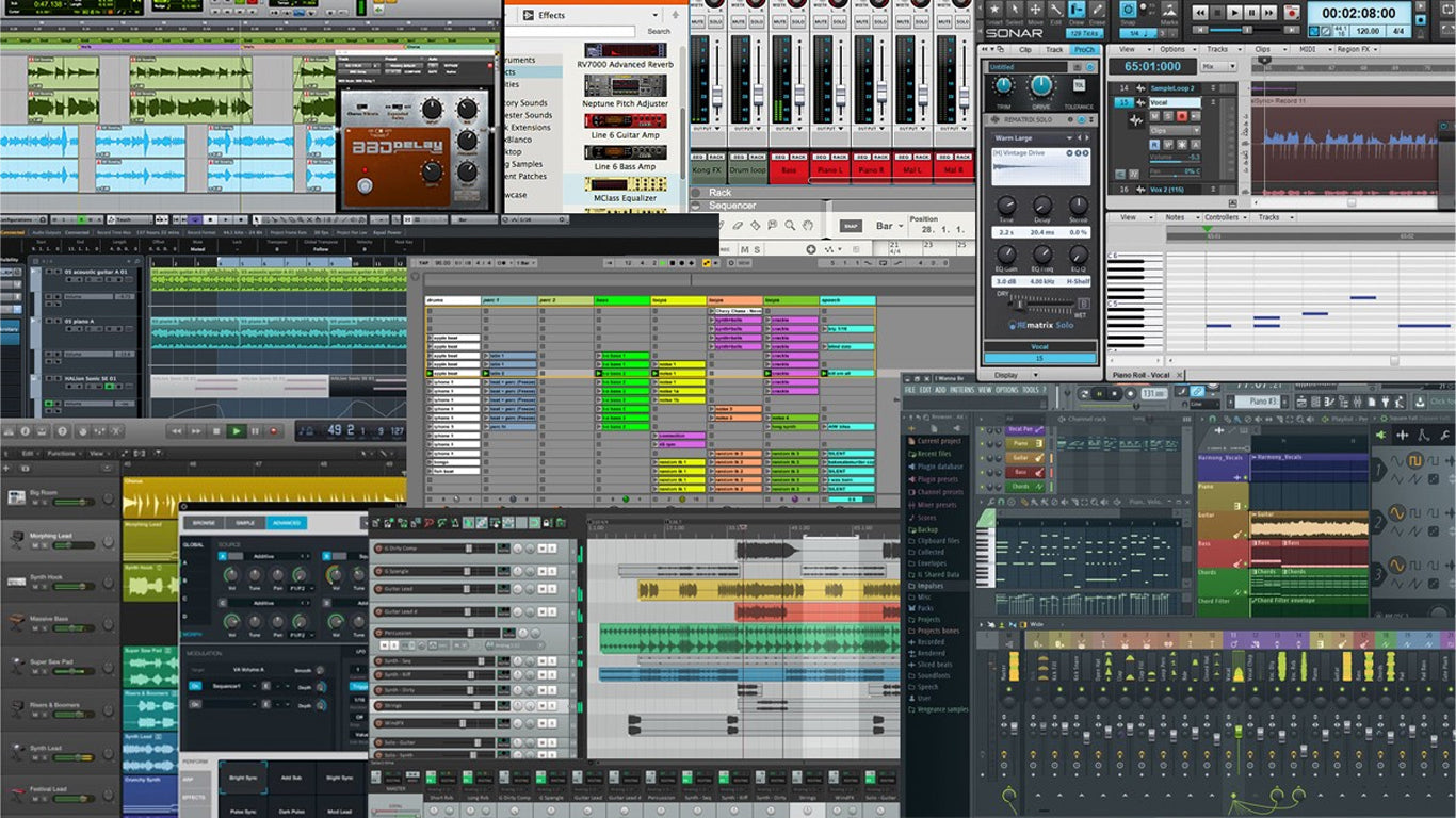 Digital Audio Workstation Interface