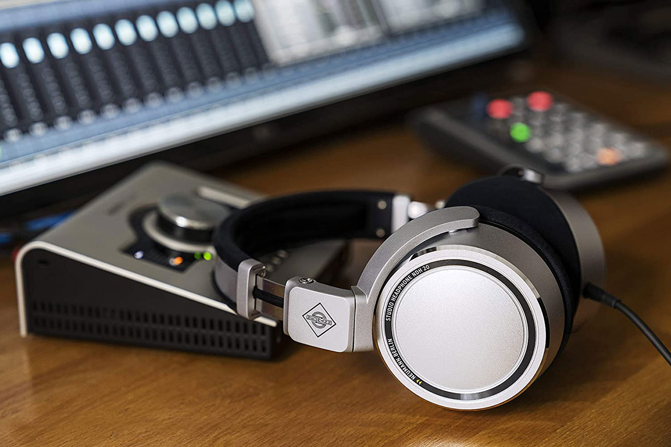 Monitor Headphones laying on desk