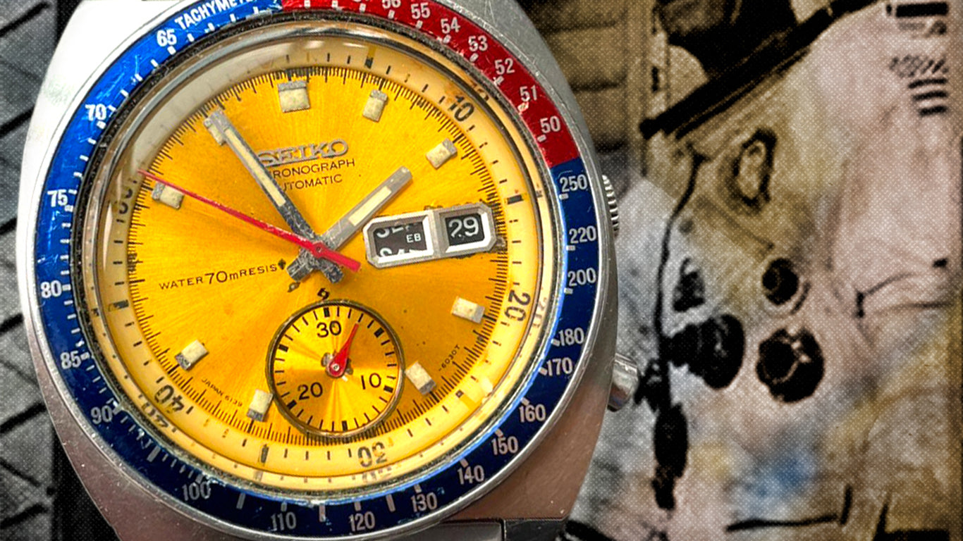 Seiko Pogue first automatic chronograph in space