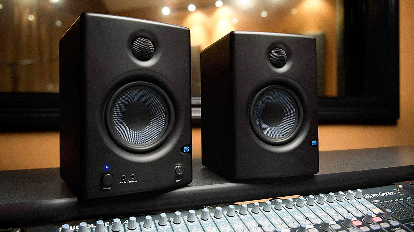 Studio Monitors in studio