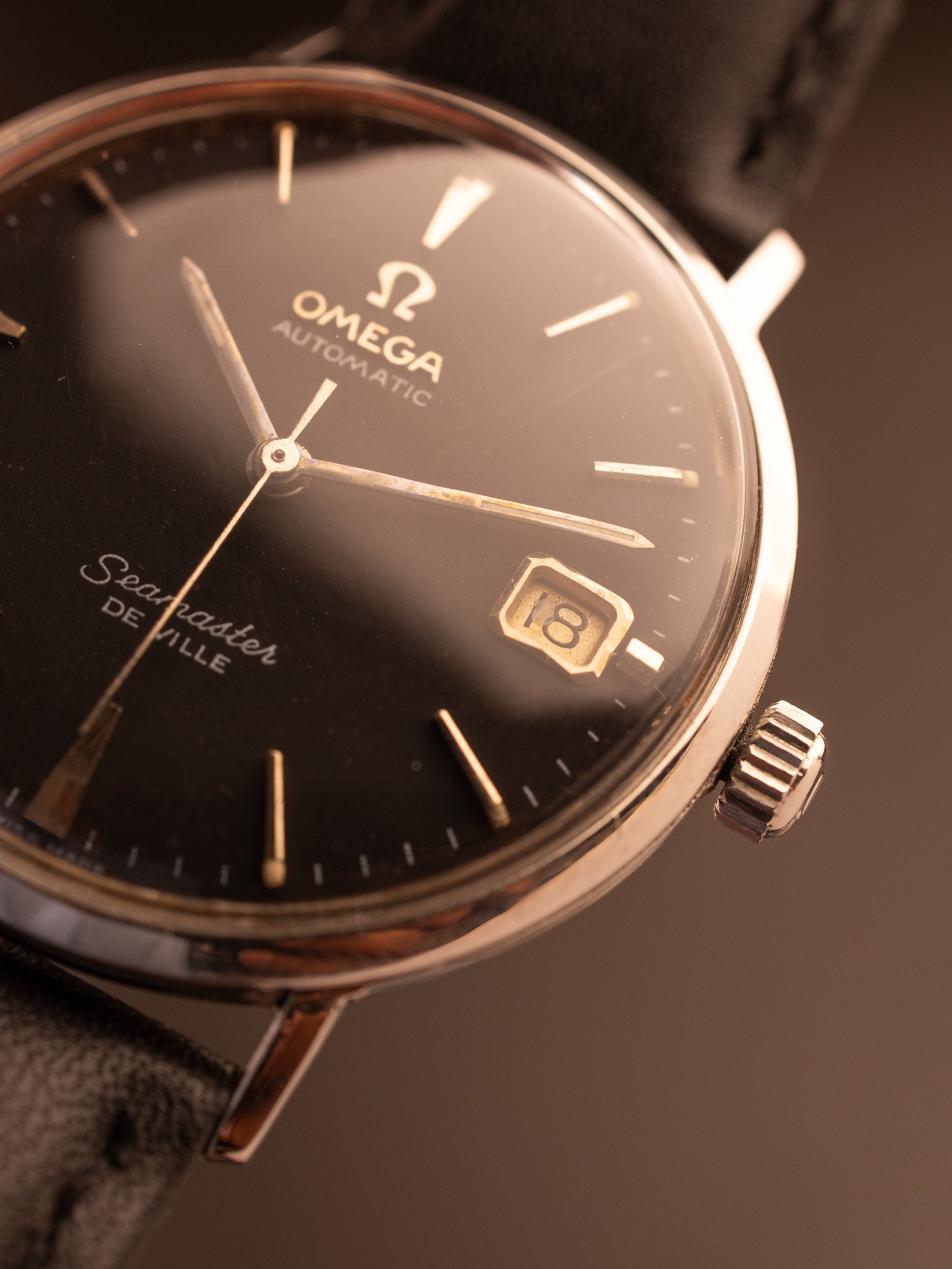 Omega Seamaster De Ville Black [34mm] (Automatic)