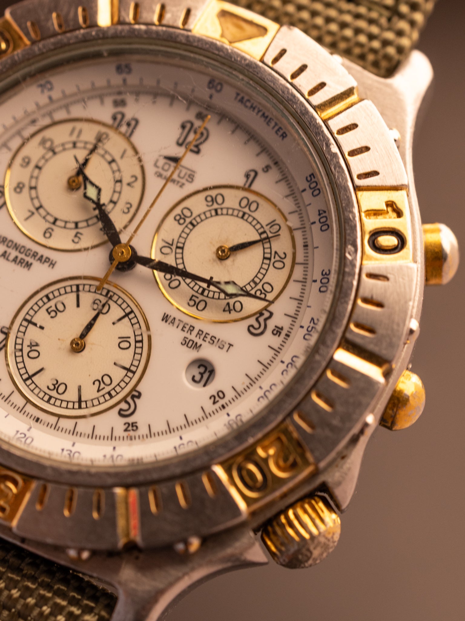 Lotus Chronograph Alarm (Ref. 9348) (38mm; Quartz)