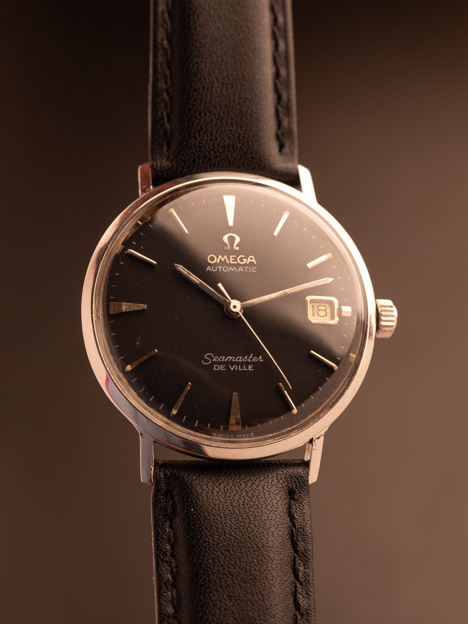 Omega Seamaster De Ville Black [34mm] (Automatic)