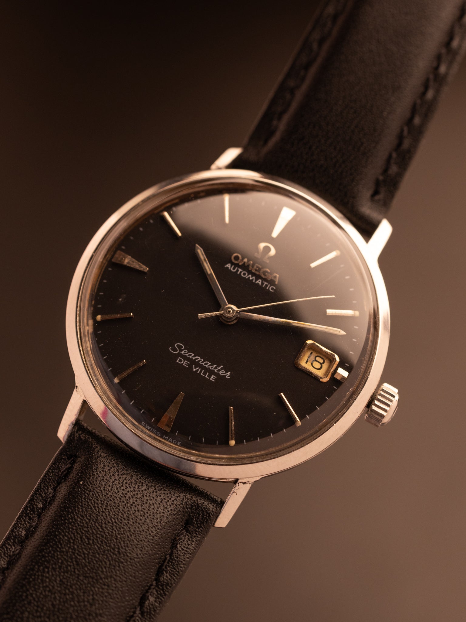 Omega Seamaster De Ville Black [34mm] (Automatic)
