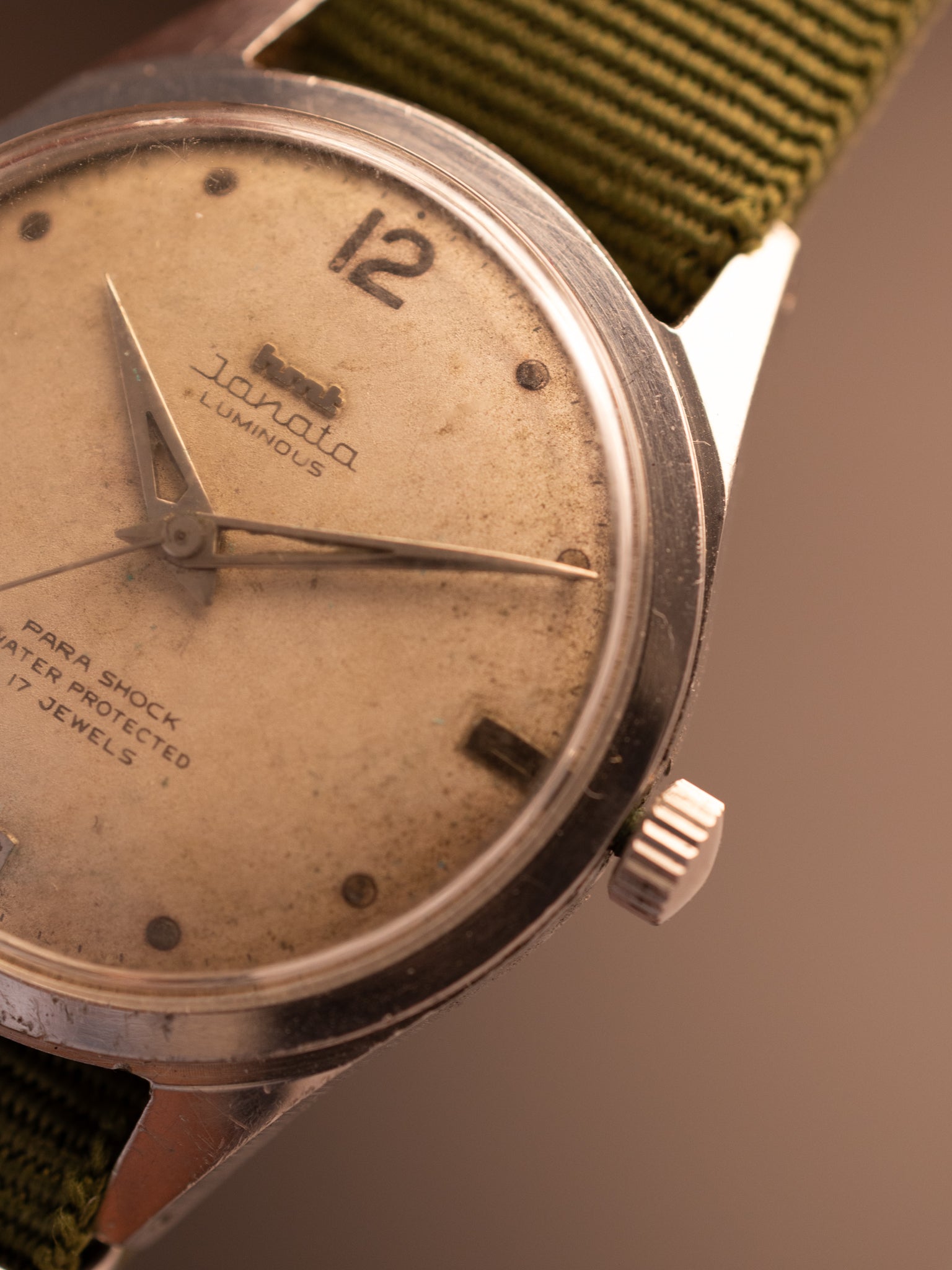 HMT Janata Luminous Nato Strap (Ref. 14001) (35mm; Manual)