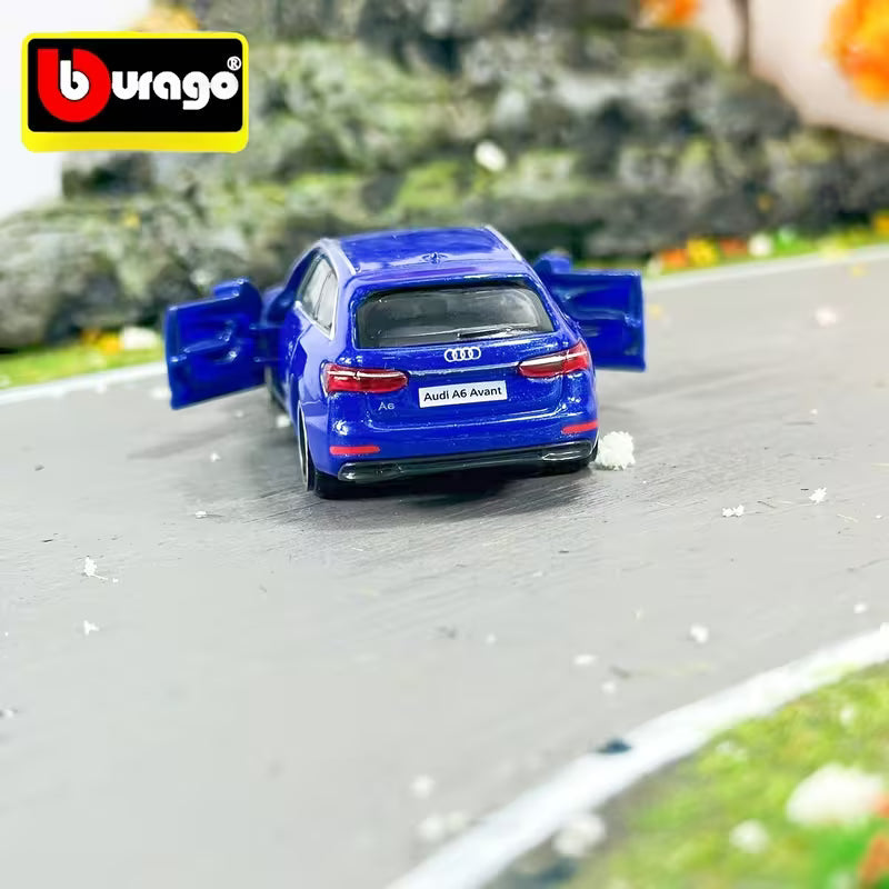 Official Bburago 61 Audi A6 Avant - 1 : 64 Diecast Scale Model
