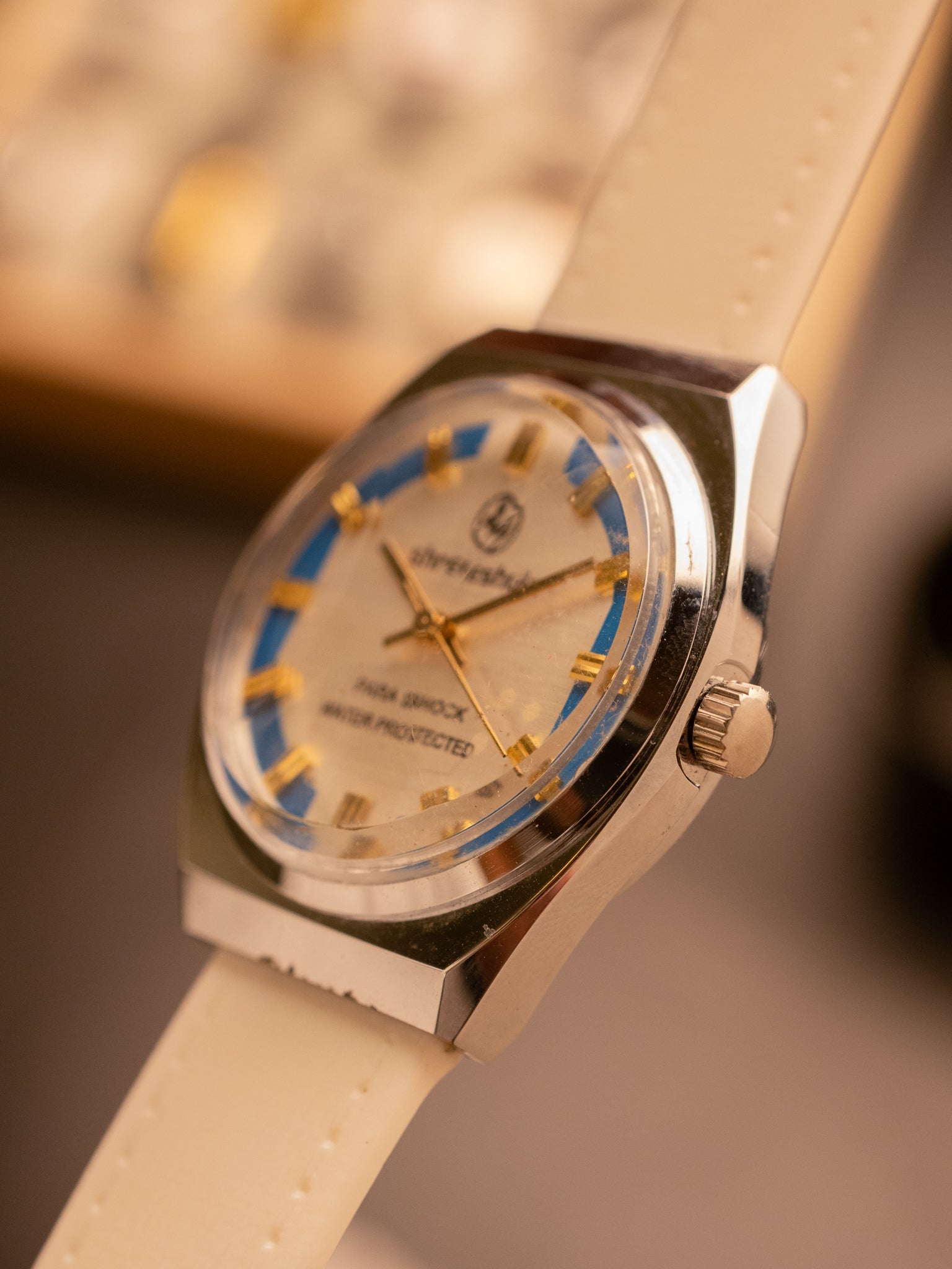 Shreeshyla Blue White Dial (Ref. 665776) (37mm; Manual)