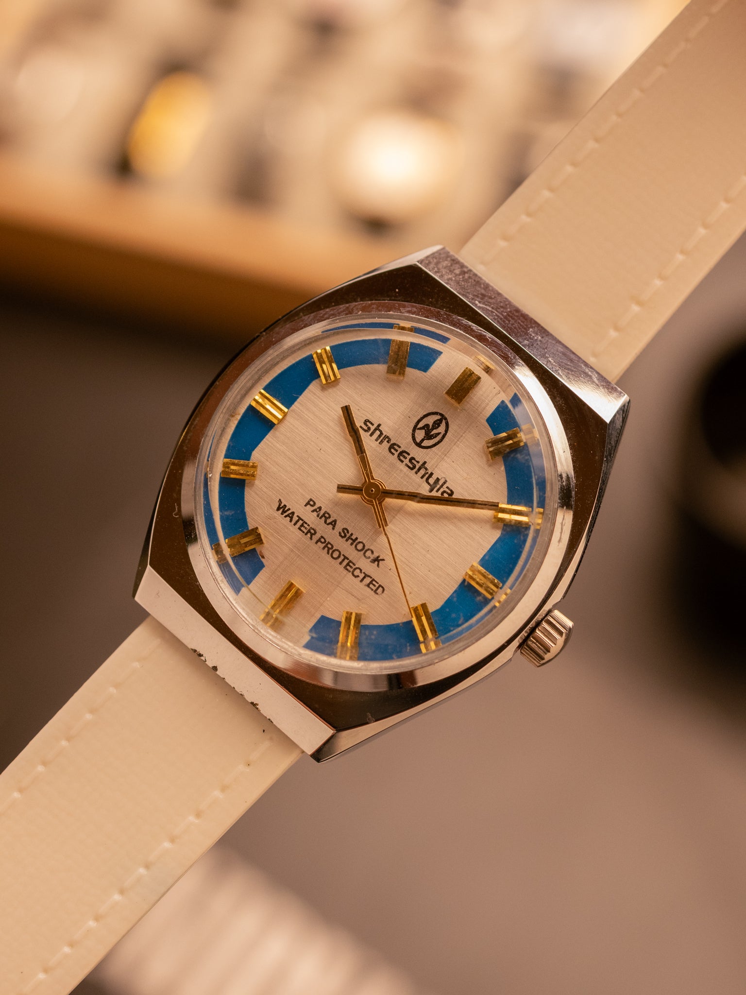 Shreeshyla Blue White Dial (Ref. 665776) (37mm; Manual)