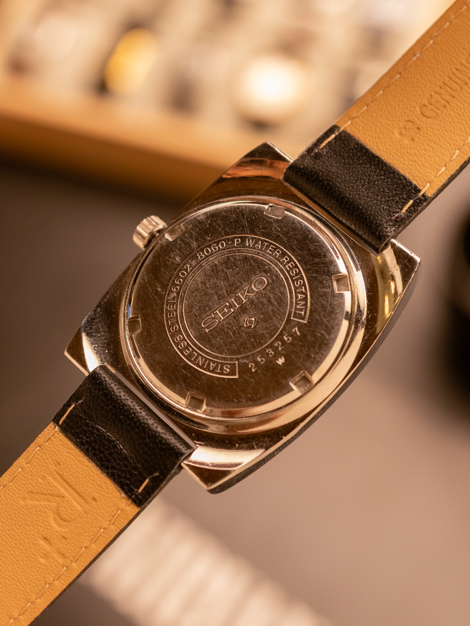 Seiko (Ref. 6602-8060) (38mm x 41mm; Manual)