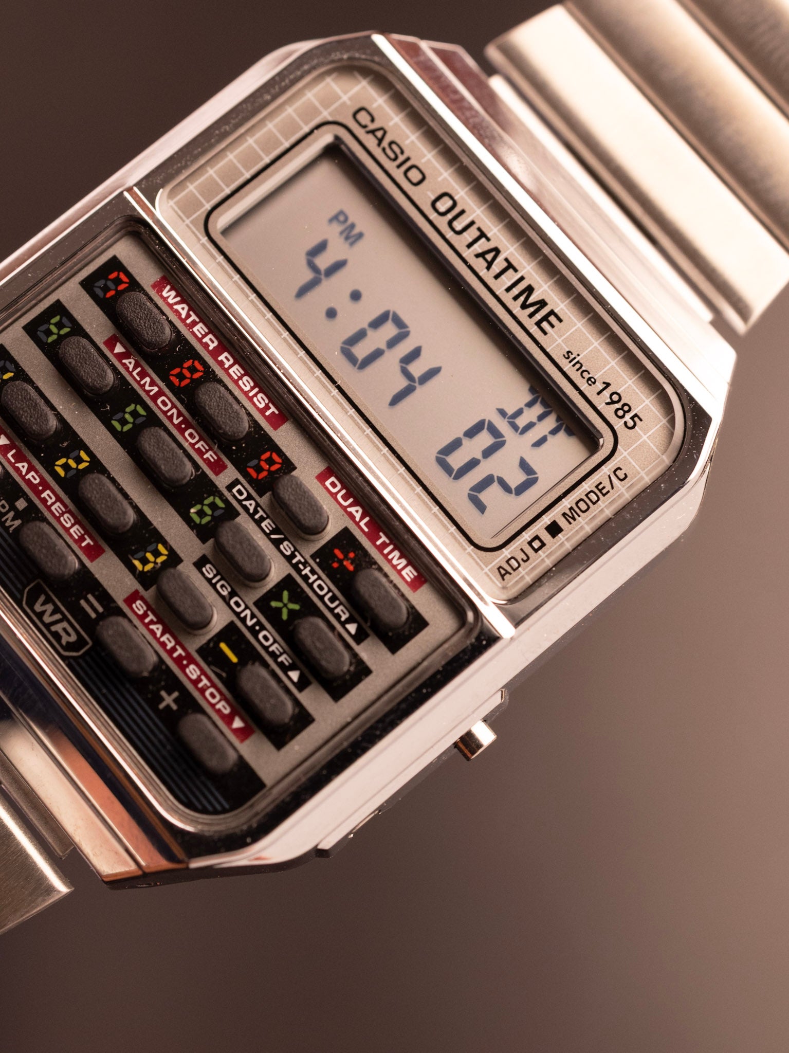 Casio Back to The Future (Ref. C013 CA-500WEBF-1ADR) (34mm; Digital)(With Box and Papers)